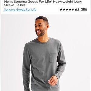 Sonoma Heavyweight Long Sleeve T-Shirt